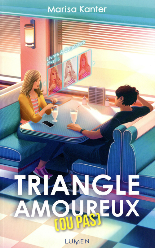 Couverture ebook de Triangle amoureux (ou pas), de Marisa Kanter, Marie-Francoise Monthiers