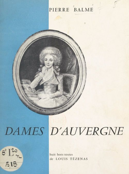 Couverture ebook de Dames d'Auvergne, de Pierre Balme
