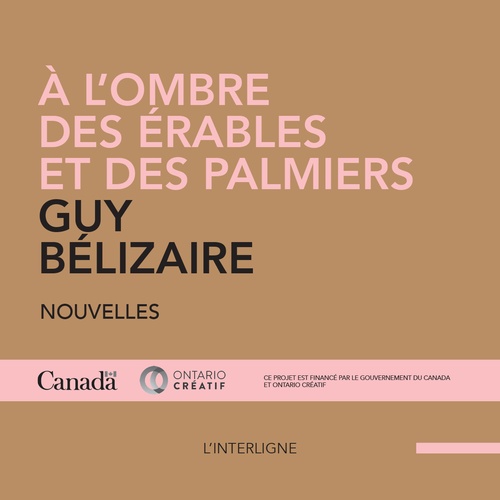 Couverture audiobook de À l'ombre des érables et des palmiers, de Guy Bélizaire