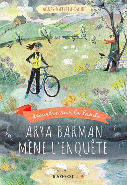 Couverture ebook de Arya Barman mène l'enquête - Meurtre sur la lande, de Agnès Mathieu-Daudé