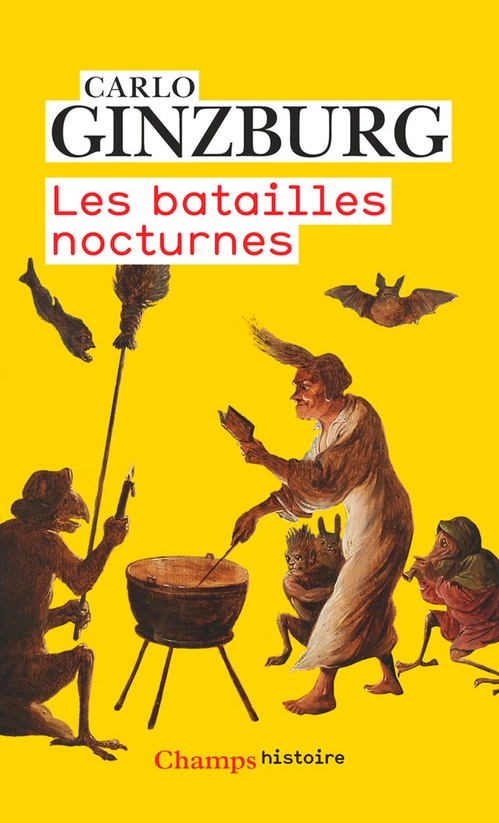ebook cover of Les batailles nocturnes, by Carlo Ginzburg