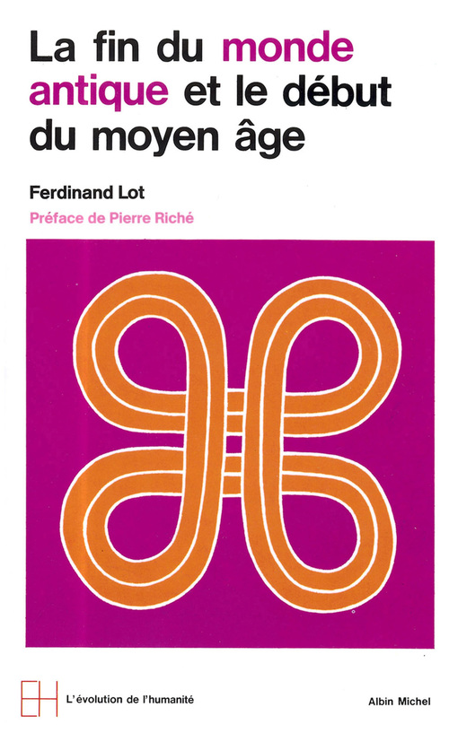 Couverture ebook de La Fin du monde antique et le début du Moyen-Age, de Lot-F