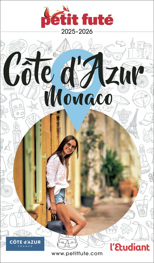 ebook cover of Guide Côte D'azur - Monaco 2025 Petit Futé, by Collectif