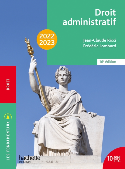 ebook cover of Fondamentaux  - Droit administratif 2022-2023 - Ebook epub, by Frédéric Lombard, Jean-Claude Ricci