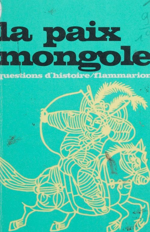 ebook cover of La paix mongole, by Chantal Lemercier-Quelquejay