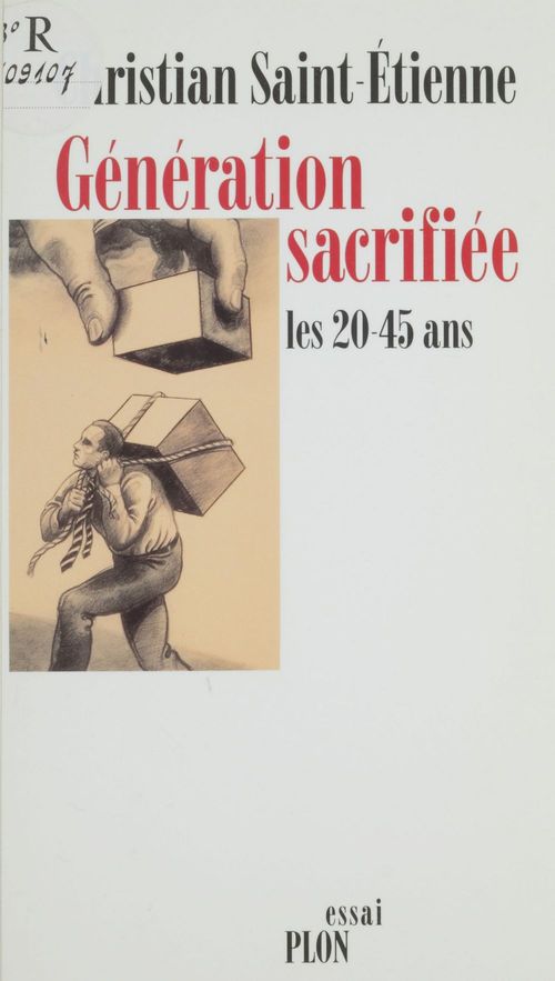 Couverture ebook de Génération sacrifiée, de Saint Etienne