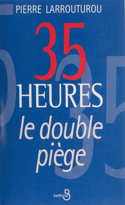 Couverture ebook de 35 heures : le double piège, de Pierre Larrouturou