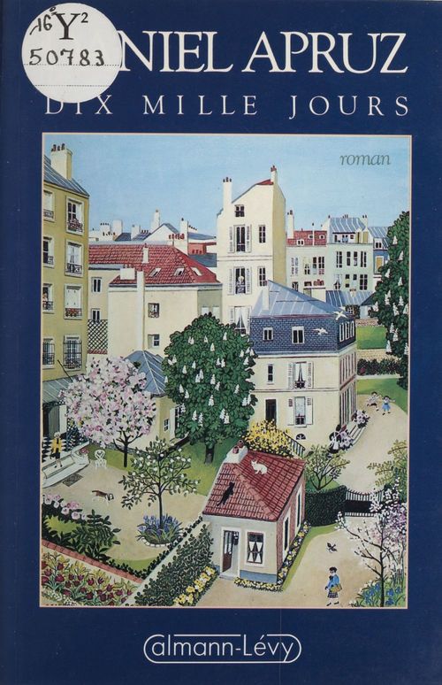 Couverture ebook de Dix mille jours, de Daniel Apruz
