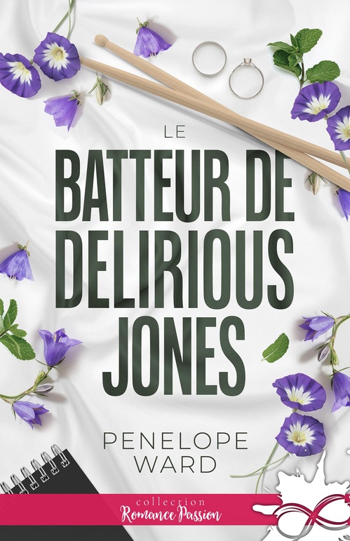 Couverture ebook de Le batteur de Delirious Jones, de Penelope Ward