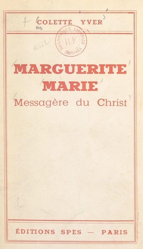 ebook cover of Marguerite Marie, by Colette Yver