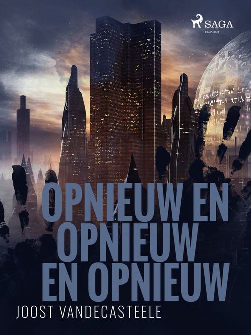 ebook cover of Opnieuw en opnieuw en opnieuw, by Joost Vandecasteele