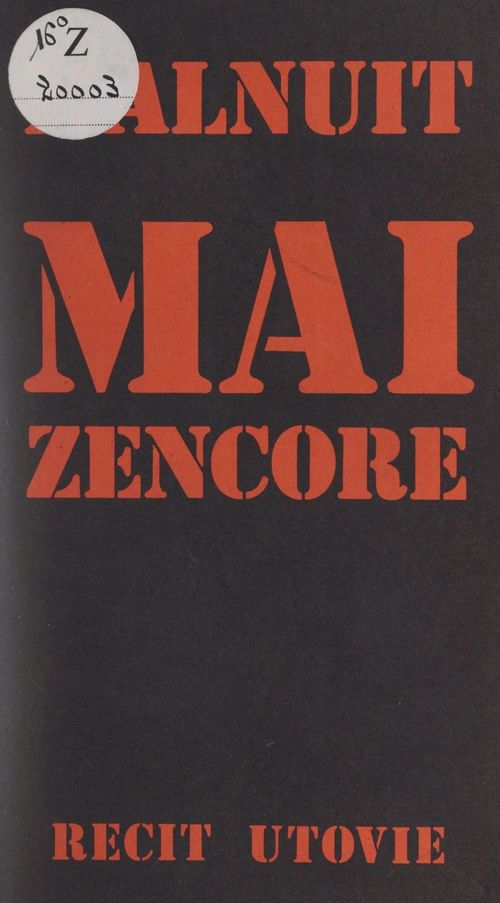 ebook cover of Mai zencore, by Meze Malnuit
