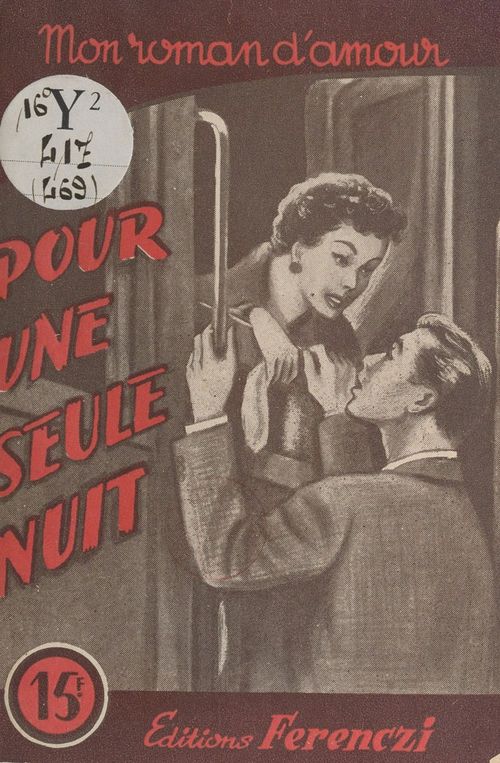 ebook cover of Pour une seule nuit, by A. Prele
