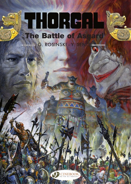 ebook cover of Thorgal - Volume 24 - The Battle of Asgard, by Yves Sente, Grzegorz Rosinski