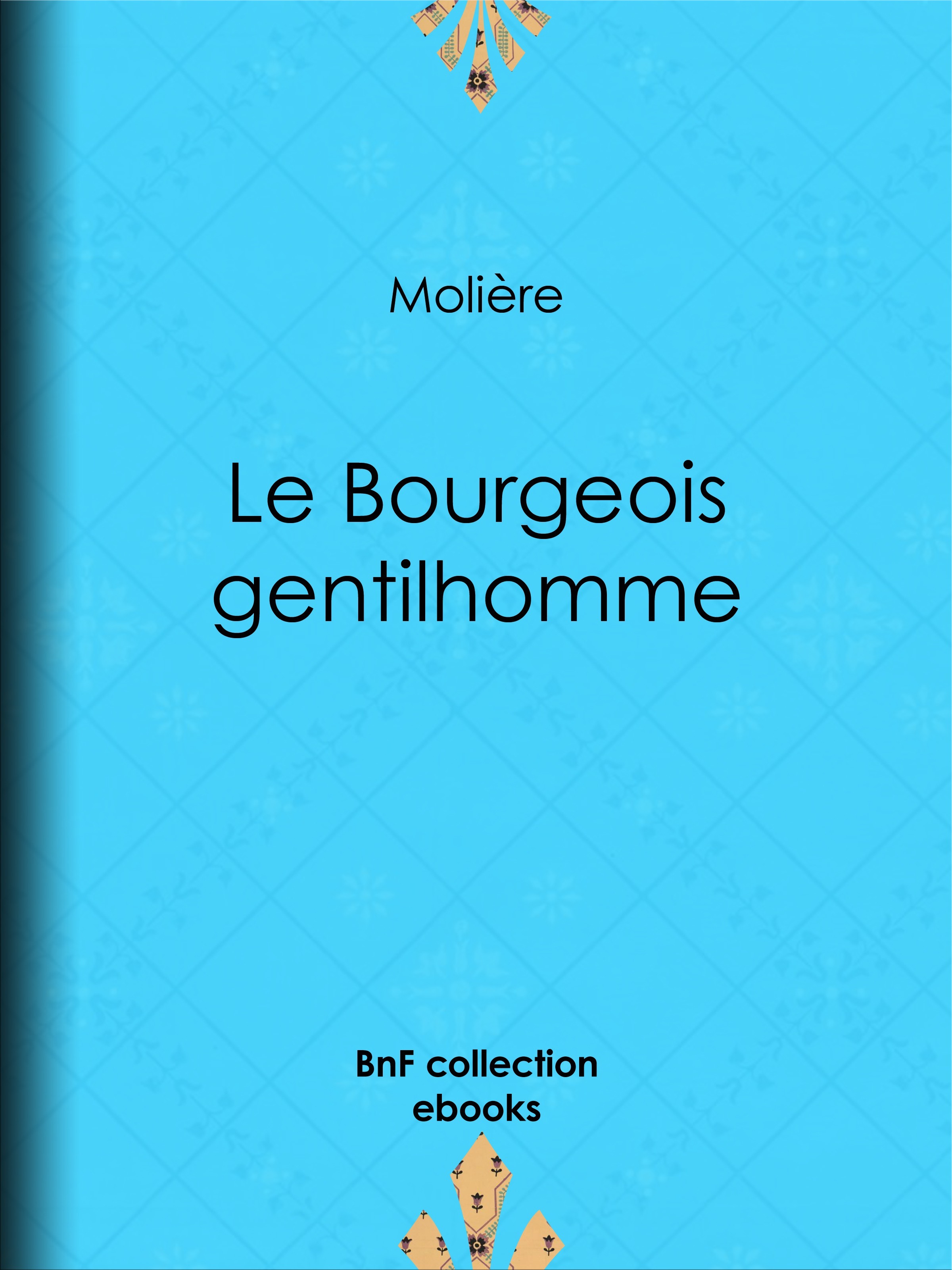 ebook cover of Le Bourgeois gentilhomme, by Molière