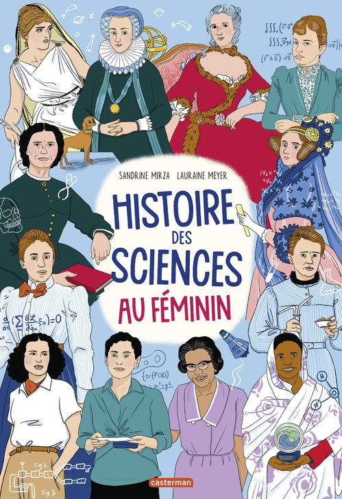 Couverture ebook de Histoire des sciences au féminin, de Sandrine Mirza
