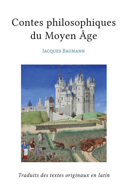 Couverture ebook de Contes philosophiques du Moyen Âge, de Jacques Baumann