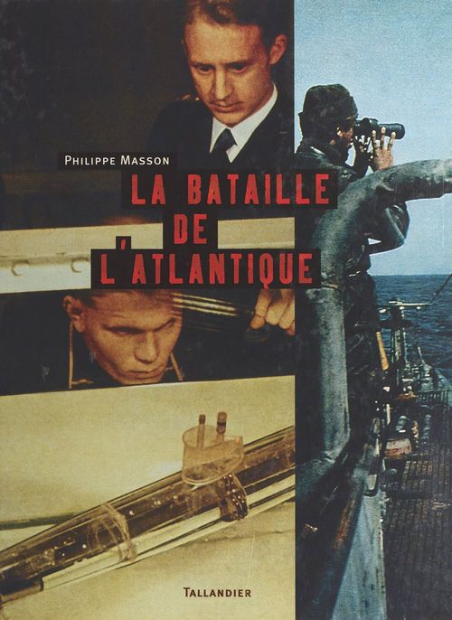 Couverture ebook de La bataille de l'Atlantique, de Philippe Masson