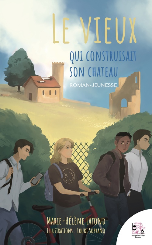 Couverture ebook de Le vieux qui construisait son château, de Marie-Hélène Lafond