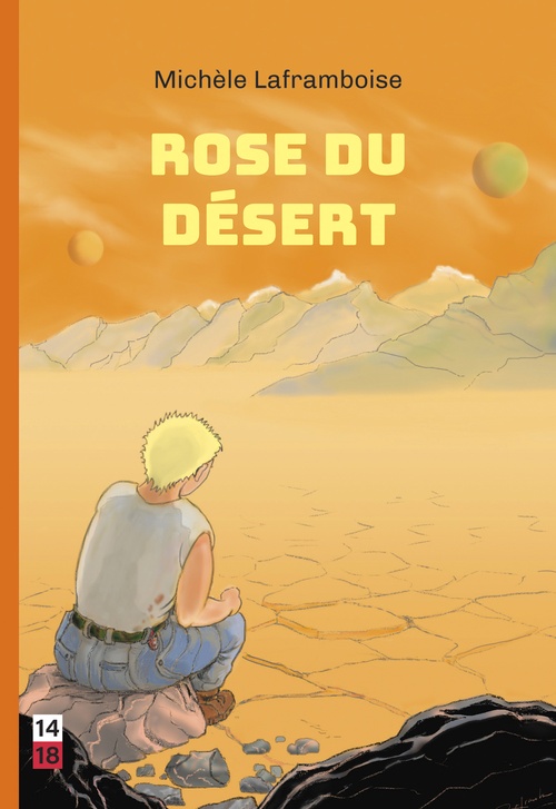ebook cover of Rose du désert, by Michèle Laframboise
