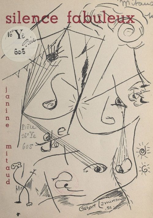 ebook cover of Silence fabuleux, by Janine Mitaud