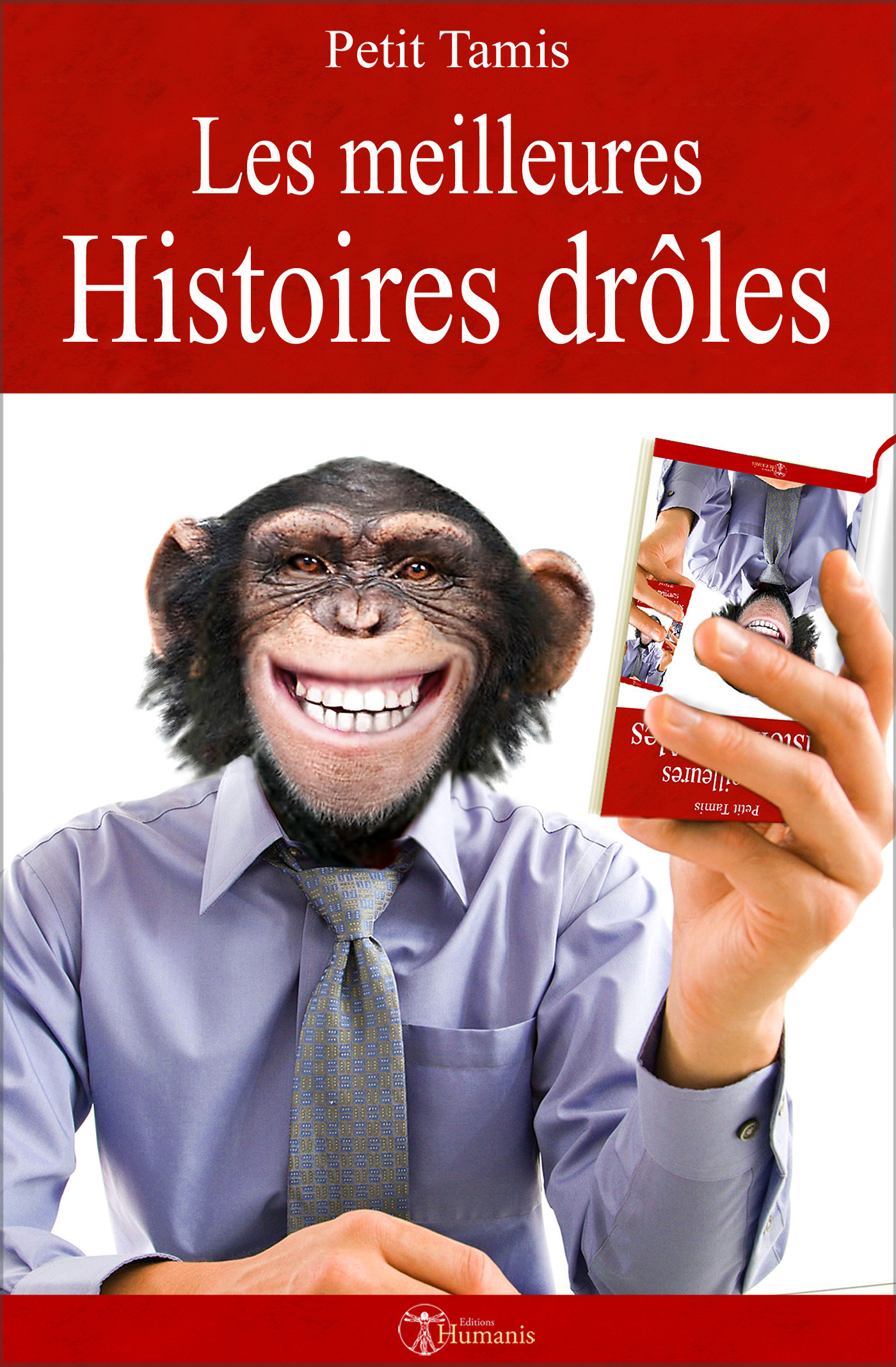 Couverture ebook de Les meilleures histoires drôles, de Petit Tamis