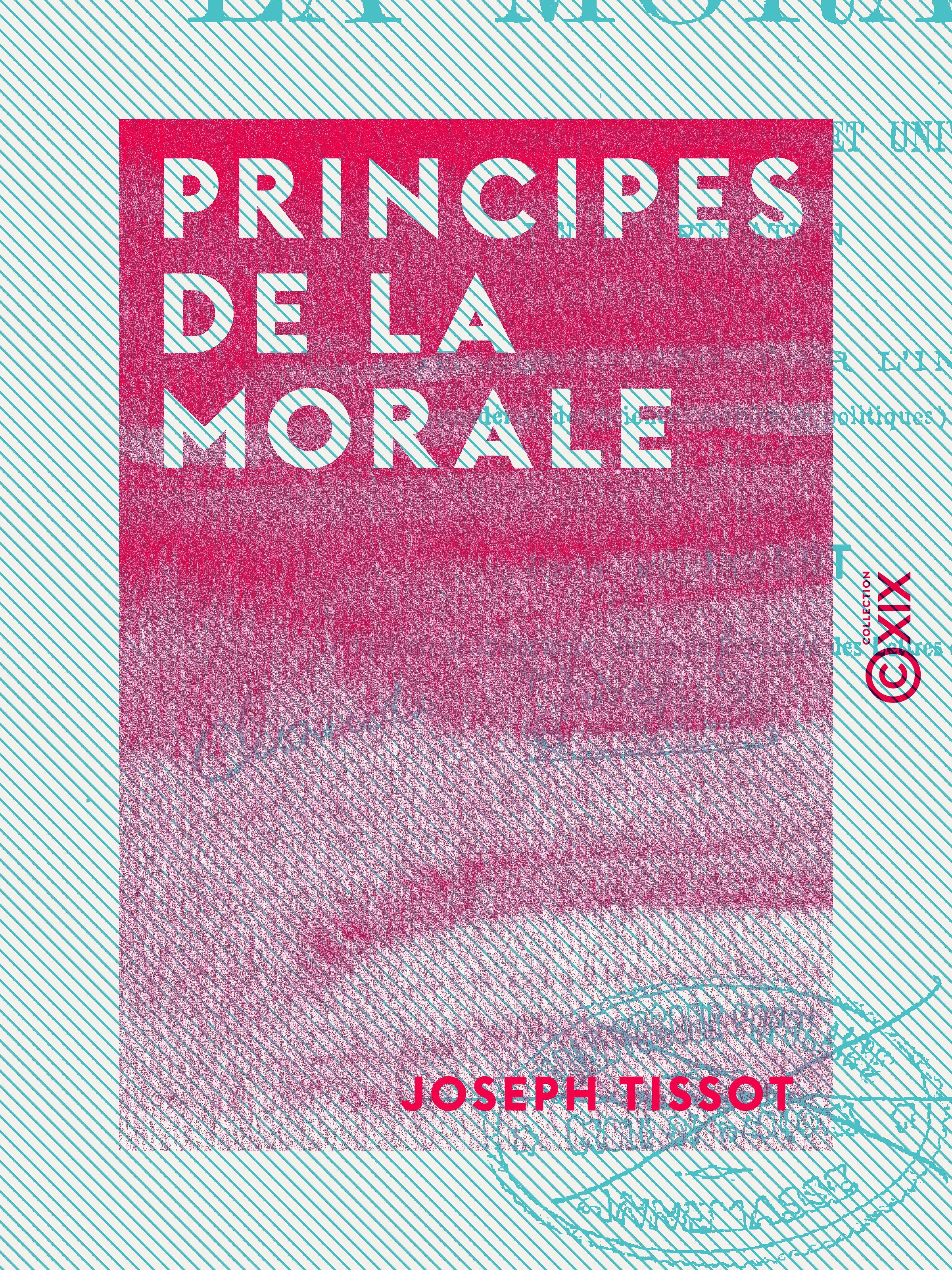 Couverture ebook de Principes de la morale, de Joseph Tissot