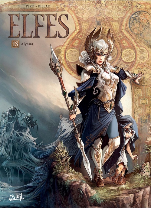 Couverture ebook de Elfes T18 - Alyana, de Olivier Peru