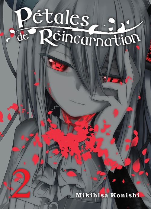 Couverture ebook de Pétales de réincarnation T02, de Mikihisa Konishi