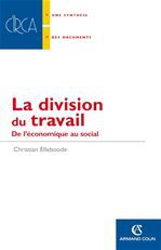 ebook cover of La division du travail, by Christian Elleboode