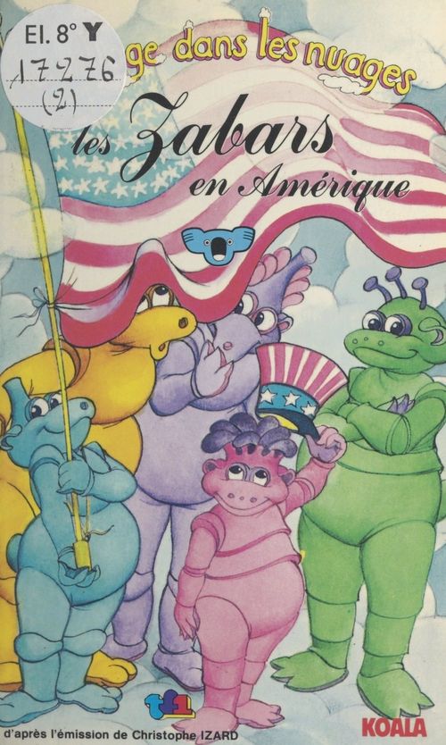 Couverture ebook de Les Zabars en Amérique, de Olivier Jozan