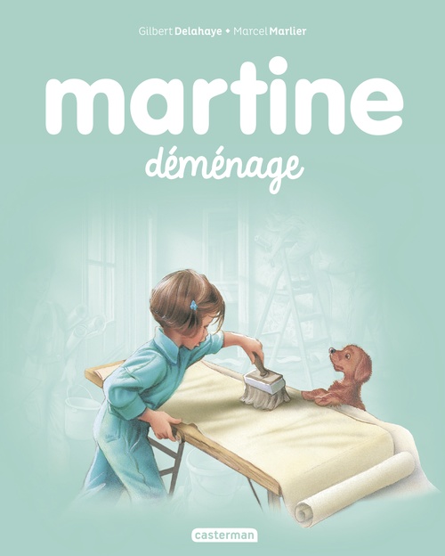 ebook cover of Martine déménage, by Gilbert Delahaye, Marcel Marlier