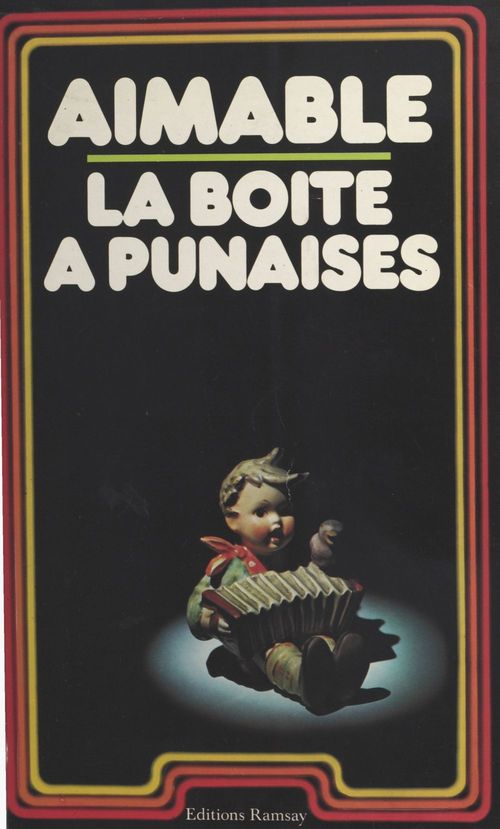 Couverture ebook de La boîte à punaises, de Aimable