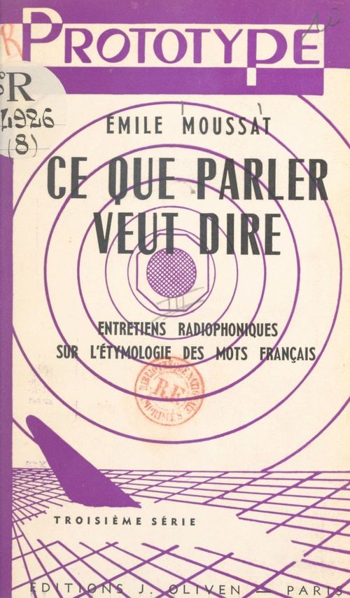 Couverture ebook de Ce que parler veut dire (3), de Emile Moussat