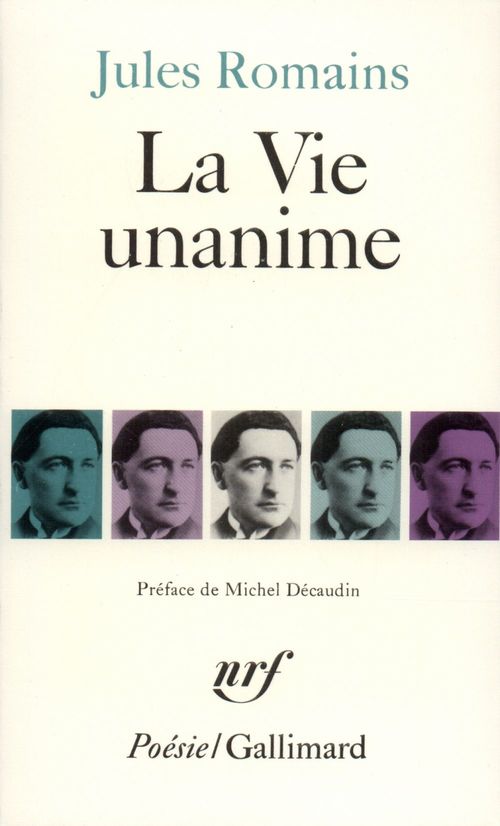Couverture ebook de La Vie unanime, de Jules Romains