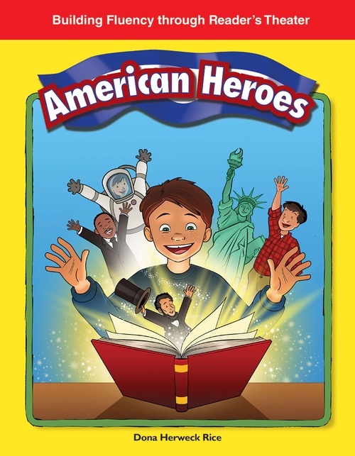 Couverture ebook de American Heroes, de Dona Herweck Rice