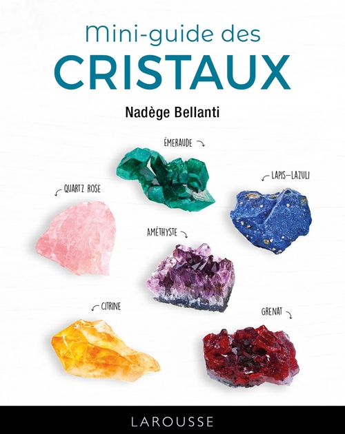 ebook cover of Mini-guide des cristaux, by Nadège Bellanti