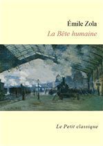 ebook cover of La Bête humaine, by Emile Zola