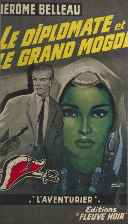 Couverture ebook de Le diplomate et le Grand Mogol, de Jerome Belleau