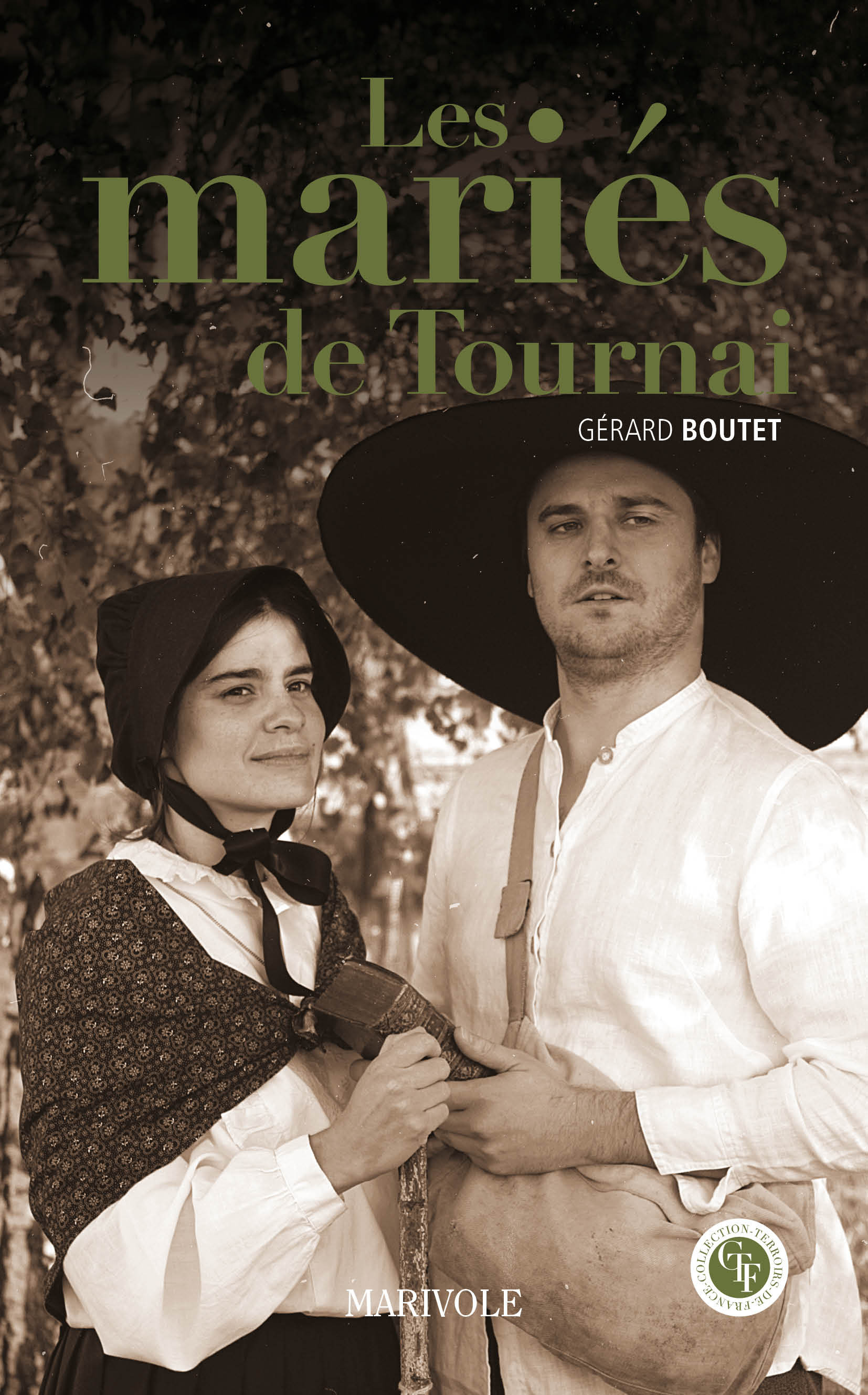 Couverture ebook de Les Mariés de Tournai, de Gérard Boutet