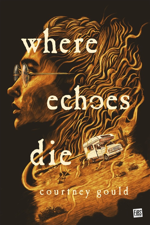 ebook cover of Where Echoes Die, by Courtney Gould