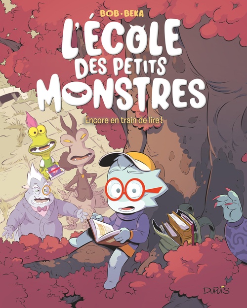 Couverture ebook de L'école des petits monstres - Tome 2 - Encore en train de lire !, de BeKa