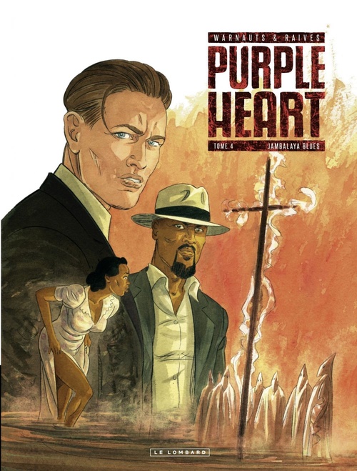 Couverture ebook de Purple Heart - Tome 4 - Jambalaya Blues, de Warnauts