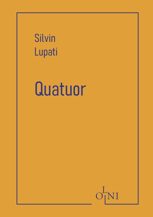 ebook cover of Quatuor, by Silvin Lupati