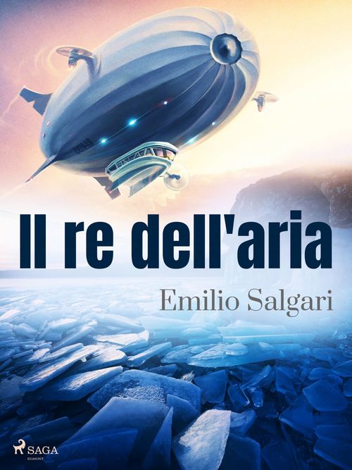 Couverture ebook de Il re dell'aria, de Emilio Salgari