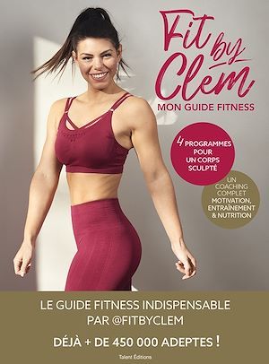 Couverture ebook de Fit by Clem, Mon guide fitness, de @fitbyclem