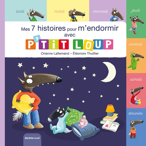 audiobook cover of Mes 7 histoires pour m'endormir avec P'tit Loup, by Aurélia BELMONTE, Orianne Lallemand