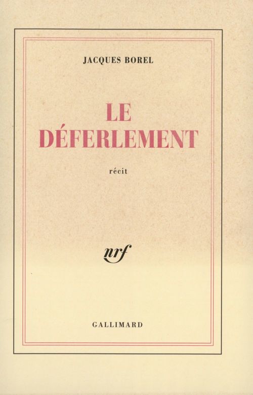 Couverture ebook de Le Déferlement, de Jacques Borel