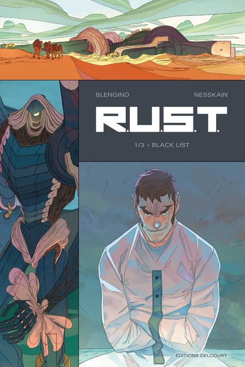 Couverture ebook de RUST T01 - Black List, de Luca Blengino