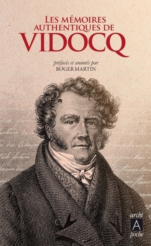 ebook cover of Les mémoires authentiques de Vidocq, by Eugène-françois Vidocq